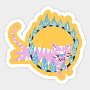 Go Tiger Sticker